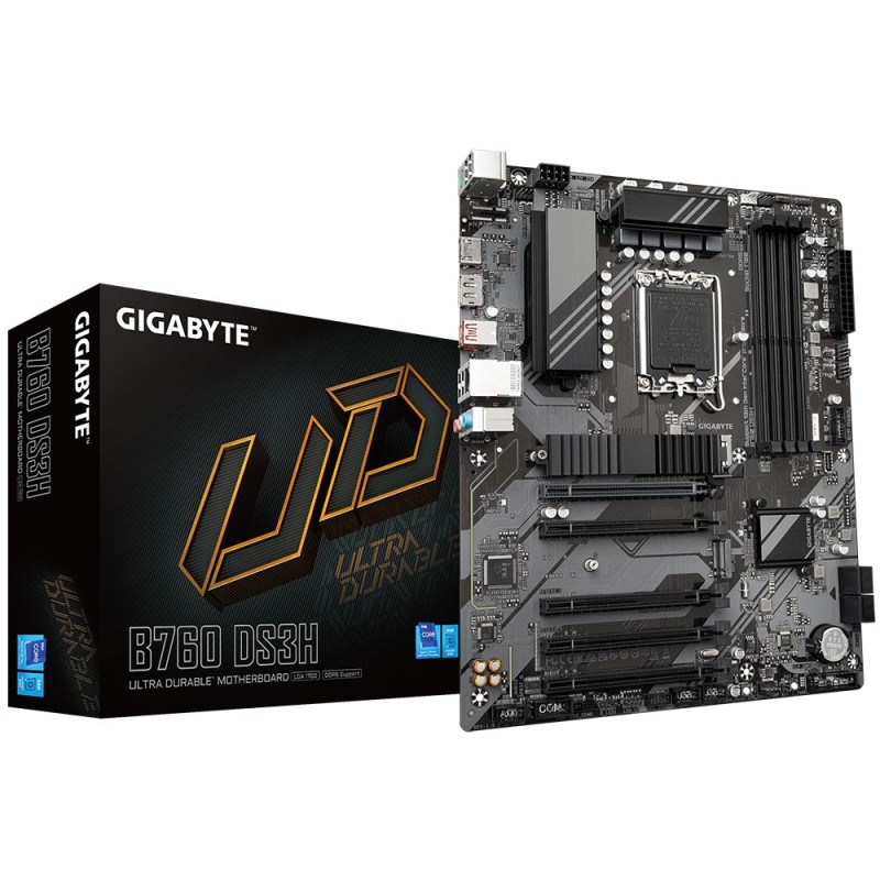 B760 DS3H - 1.0 - Motherboard - ATX - LGA1700-Sockel - B760 Chipsatz - USB 3....